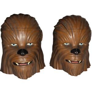 Disney Parks Star Wars Chewbacca Stein Mug – Set of 2 – Collectible Souvenir Cup